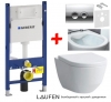 Унитаз+Инсталляция Geberit Duofix 458.161.21.1+Laufen Pro Rimless 820966