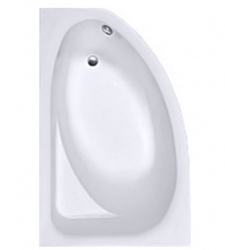Ванна асимметричная Kolo Spring XWA3071000 170x100 левая+Слив-перелив для ванны Geberit Uniflex 150.520.21.1 хром